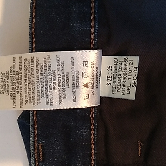 NWT JOES JEANS, DEBORA. HIGH RISE STRAIGHT ANKLE SZ 25 - Picture 7 of 10